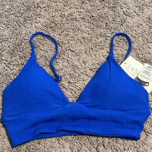 L SPACE Winnie top. Royal blue. Size medium. New with tags!